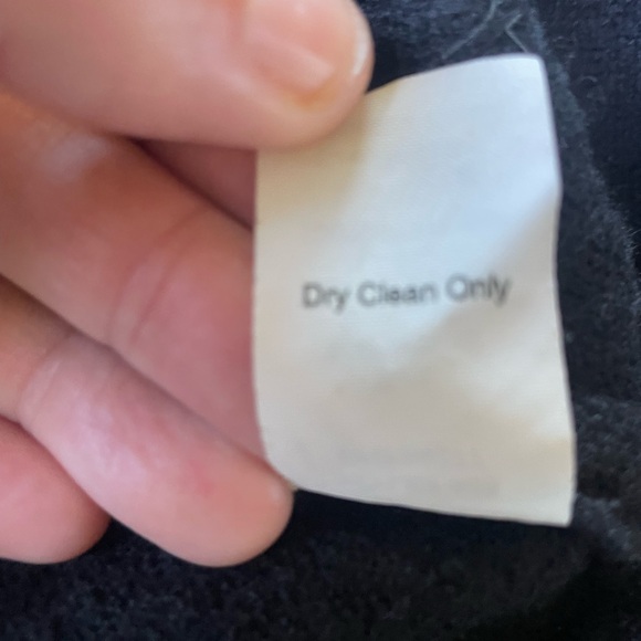 CAbi Women's Elegant Black Wool Ruffle Blazer Sweater Jacket - Picture 9 of 9